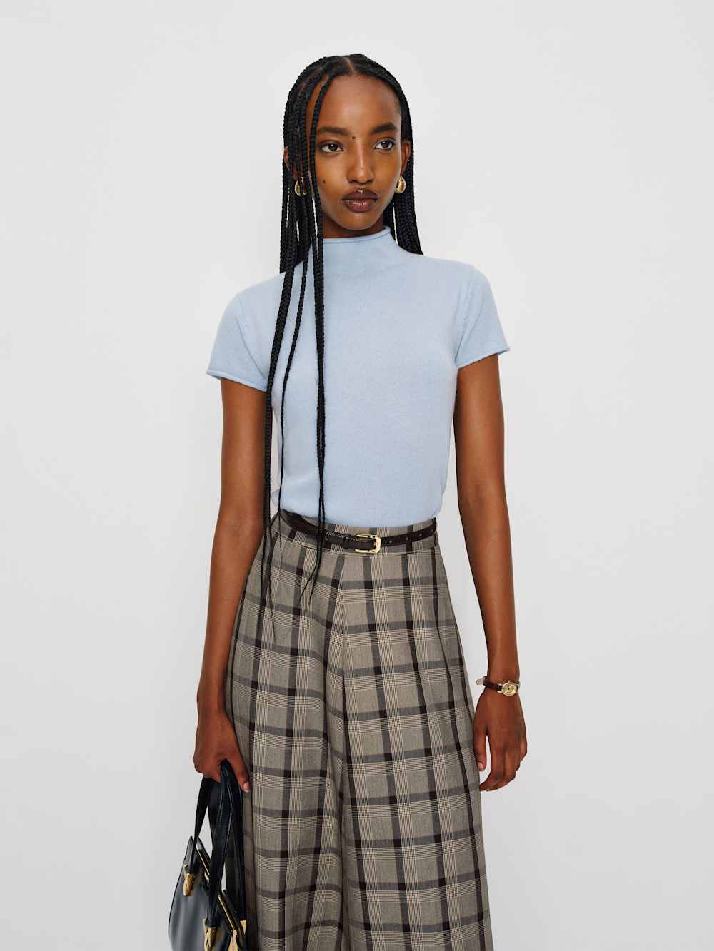Harvest Thread Cashmere Mock Neck