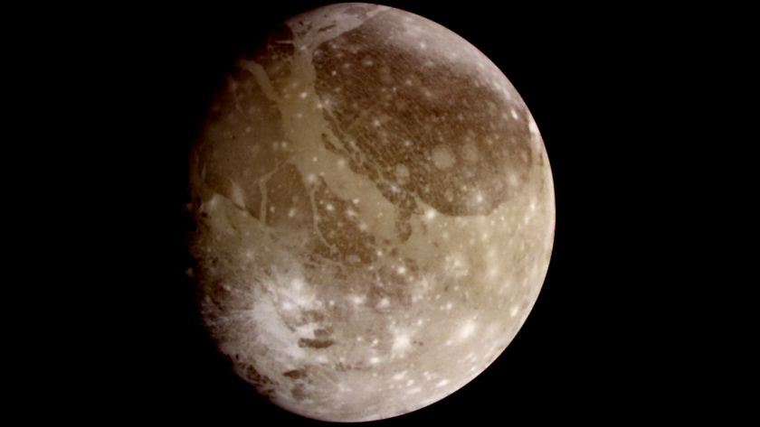 Ganymede images by NASA's Galileo spacecraft