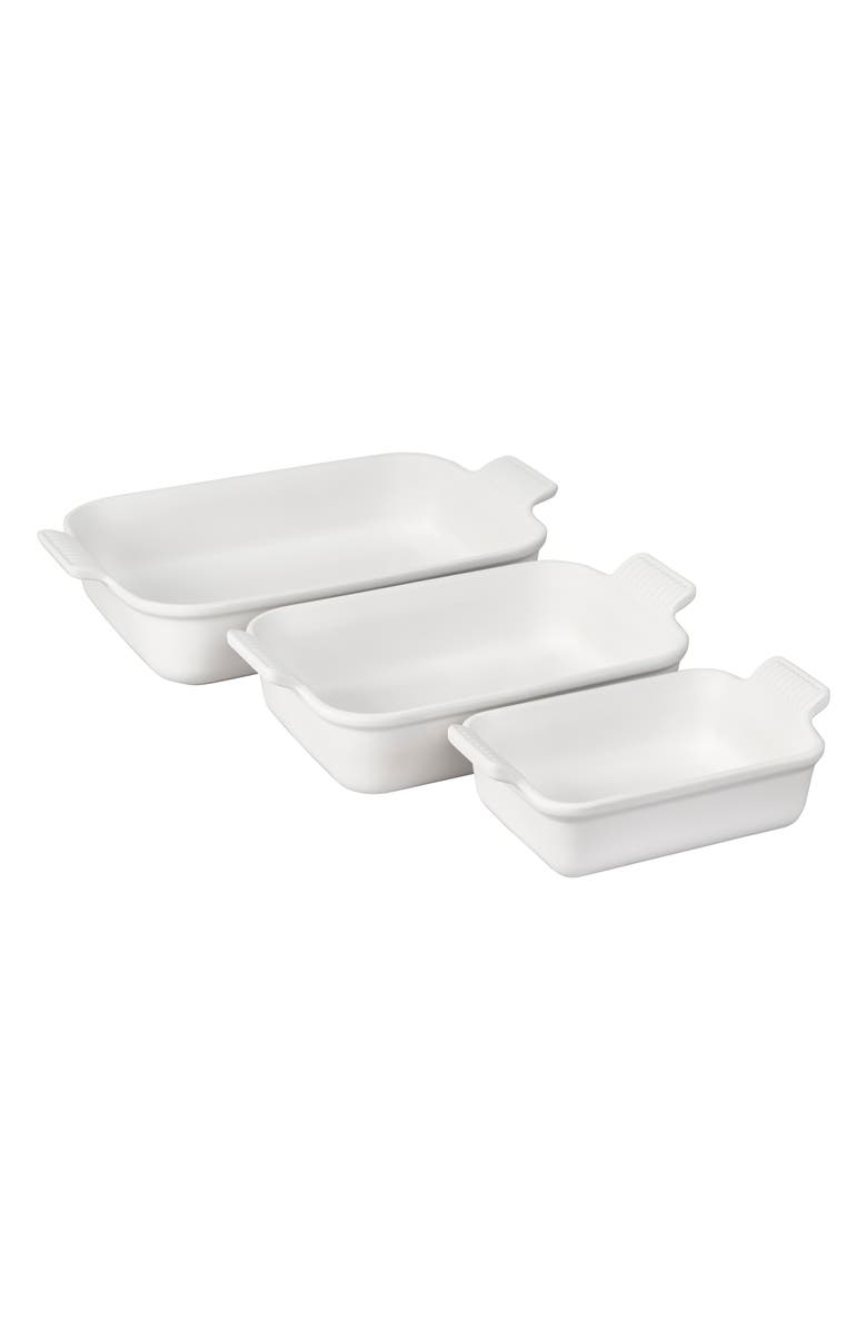 The Heritage Set of 3 Rectangular Baking Dishes