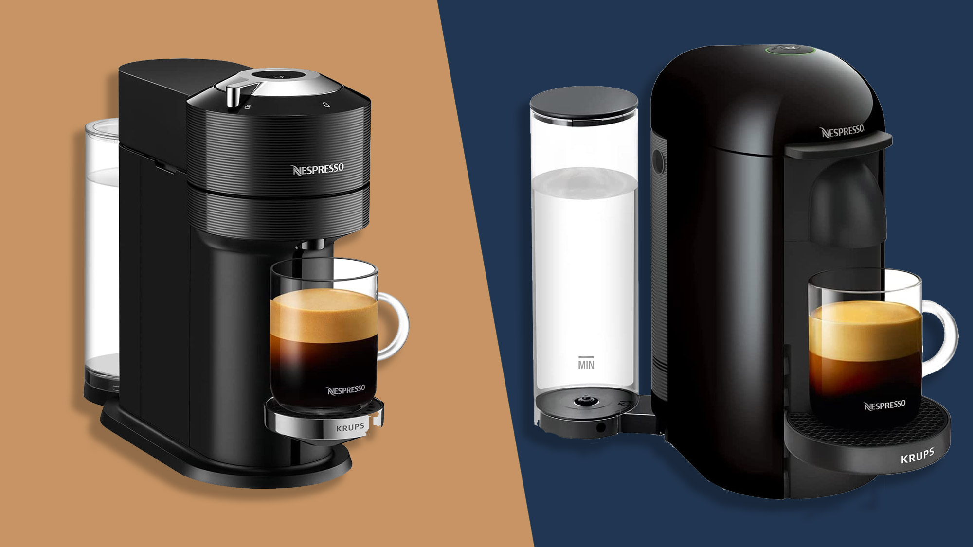 Nespresso Vertuo Next vs Nespresso Vertuo Plus