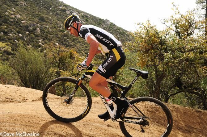 Geoff Kabush (Scott 3Rox Racing) was having an off day