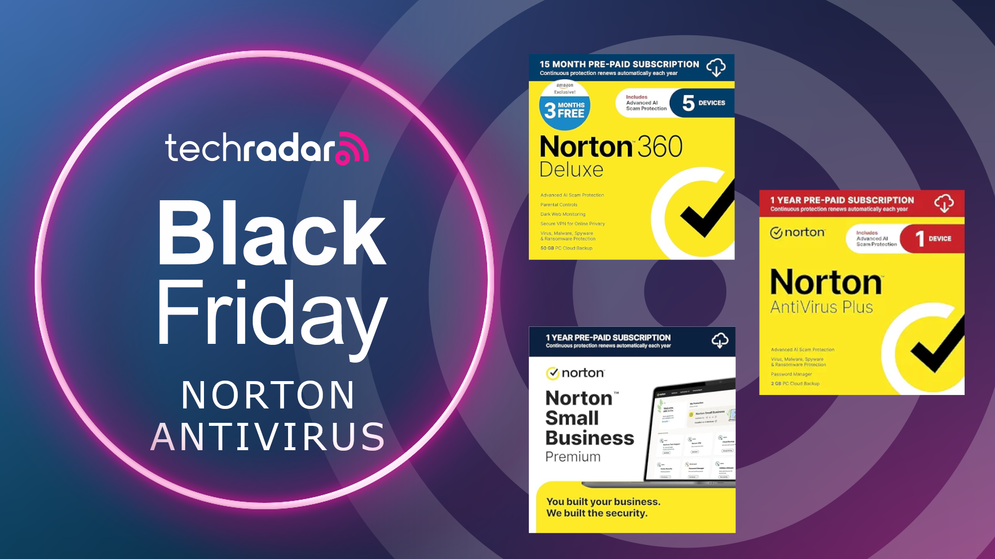 Norton has cut antivirus prices this Black Friday by up to 80% - Great discounts for mobile, family, and small business protection available now