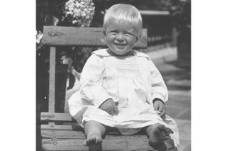 a photo of Prince Philip as a baby