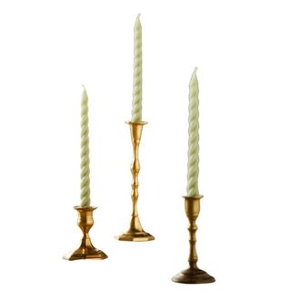 Twisty taper candles