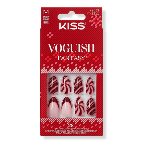 Voguish Fantasy Holiday Press on Nails - One More Kiss