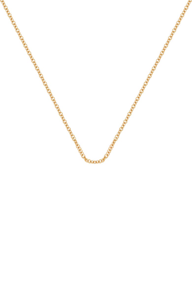 Fine Chain Link Necklace