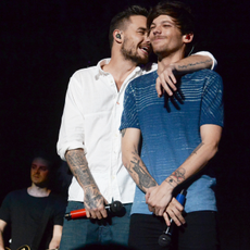 Recording artists Niall Horan, Liam Payne and Louis Tomlinson of One Direction performs onstage during 102.7 KIIS FMs Jingle Ball 2015 Presented by Capital One at STAPLES CENTER on December 4, 2015 in Los Angeles, California.
