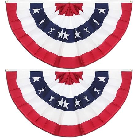 USA Fan Flag, 2 Pack 