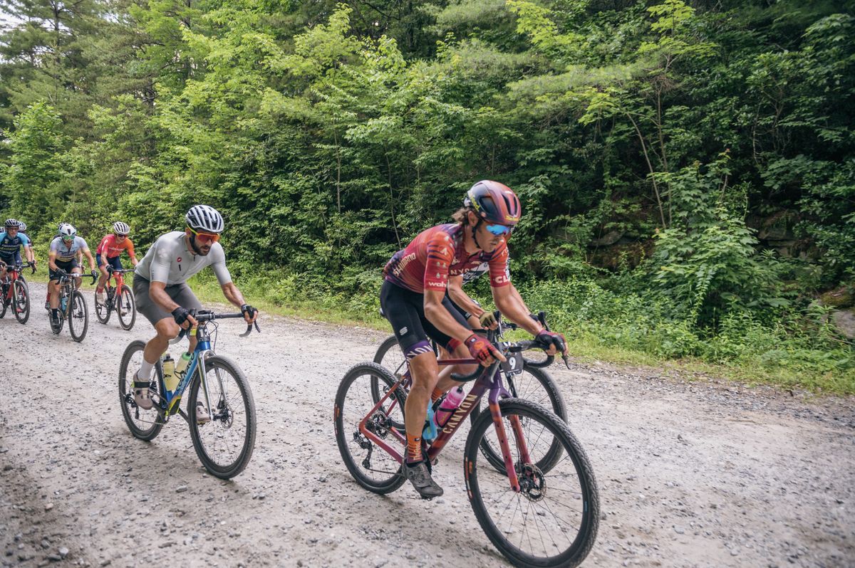 Peter Stetina won the 2022 Belgian Waffle Ride North Carolina