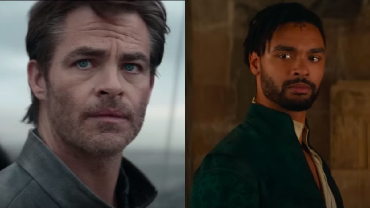 Chris Pine and Regé-Jean Page in Dungeons and Dragons: Honor Among Thieves