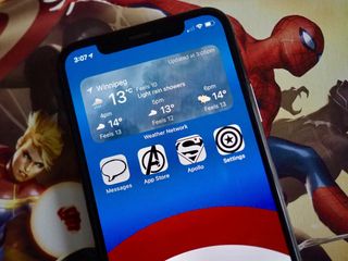 Ios 14 Superhero Home Screen Theme Hero