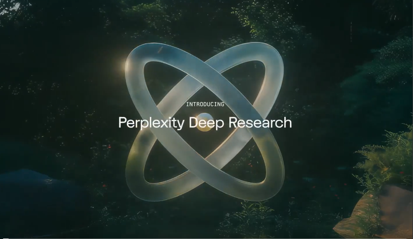 Perplexity deep research screenshot