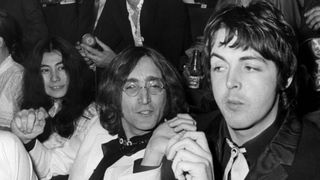 Yoko Ono, John Lennon and Paul McCartney in 1968