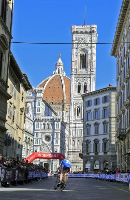 Florence, Italy providing quite the backdrop for the time trial world championships