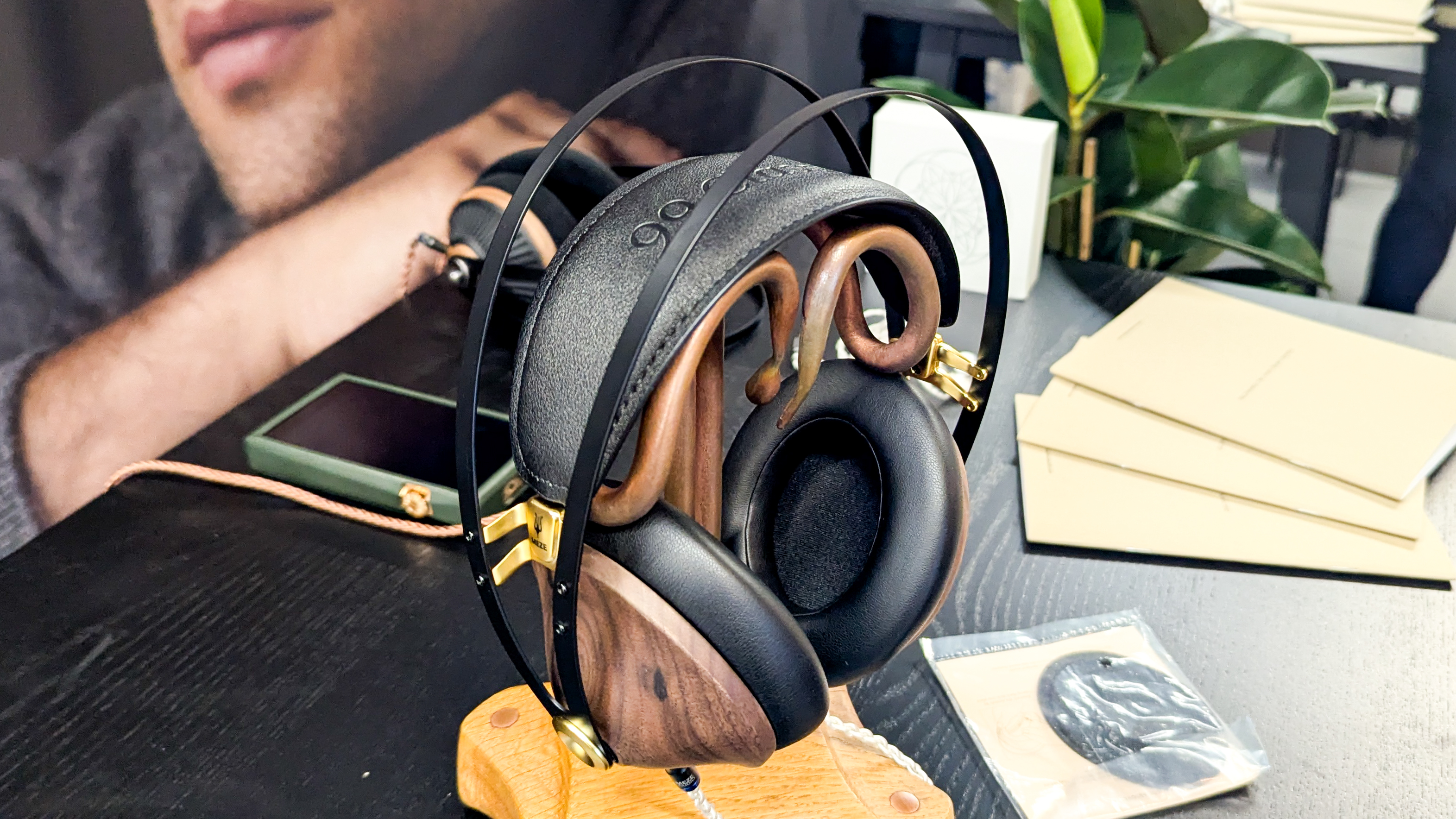 Meze over-ear wired headphones