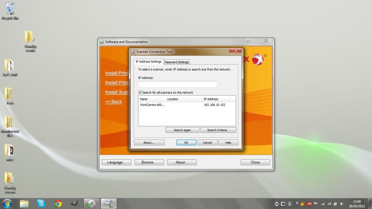 Xerox - Scanner tool