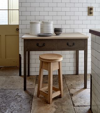 Jamb Pantry collection The Harewood Table and stool