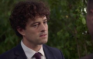 Holby, Lofty (Lee Mead) dumps Dom, grab