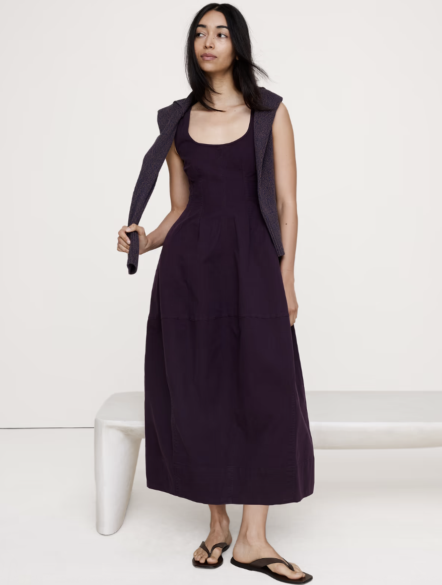 Banana Republic purple dress
