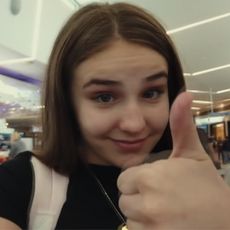 Piper Rockelle gives a thumbs-up in a selfie, in a still from 'Bad Influence: The Dark Side of Kidfluencing.'