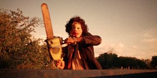 Gunnar Hansen as Leatherface in The Texas Chainsaw Massacre
