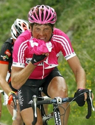 Some riders' battles with weight became famous