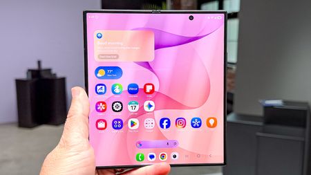 Galaxy Z Fold 8 Ultra shown in hand