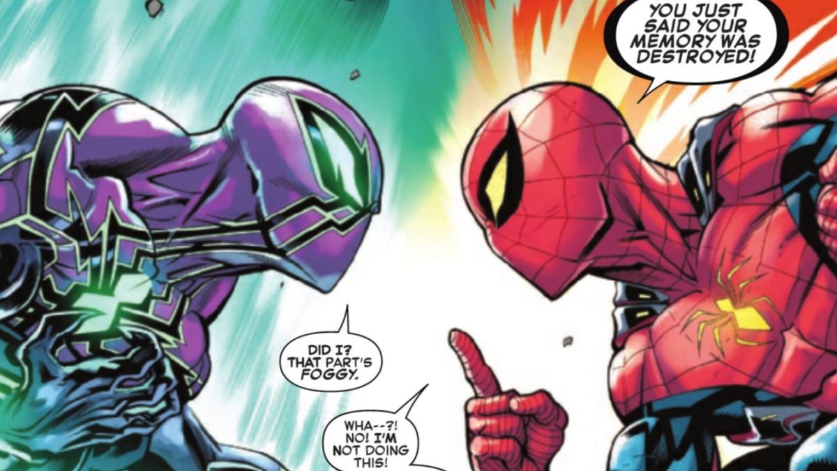 Peter Parker and Ben Reilly come face to face as Dark Web heats up in Amazing  Spider-Man #16