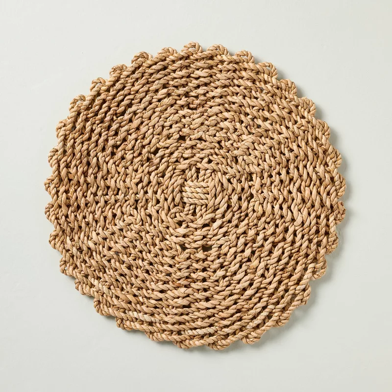 Round Woven Charger - Hearth & Hand™ With Magnolia