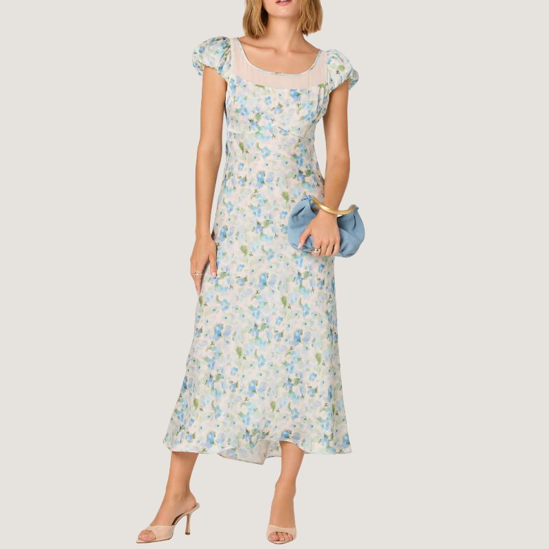 Image of blue dress