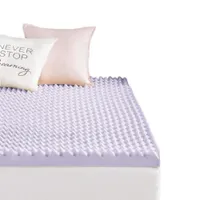 5. Best Price 3" Egg Crate Memory Foam Mattress Topper (twin)