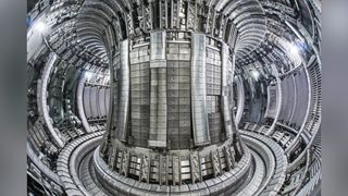 The EUROfusion team achieved a first-ever sustained, high-confinement plasma inside a tokamak using the same wall materials and fuel mix that ITER will use.