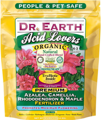 Dr Earth Acid Lovers Azalea Fertilizer | Available at Amazon