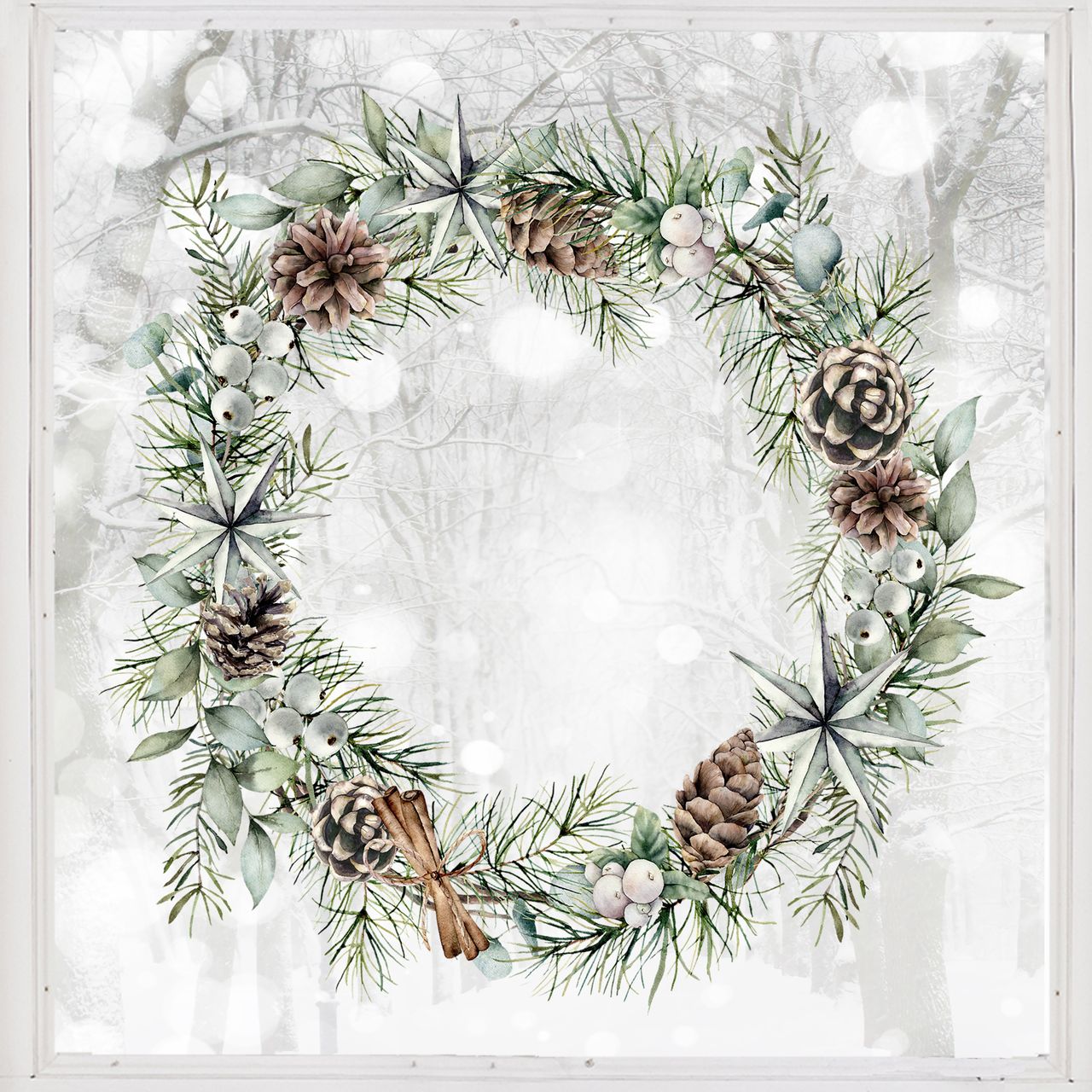 Window painting ideas for Christmas to make you feel festive | Livingetc