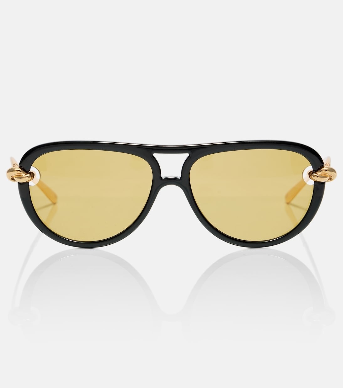 Bottega Veneta, Knot Aviator Sunglasses