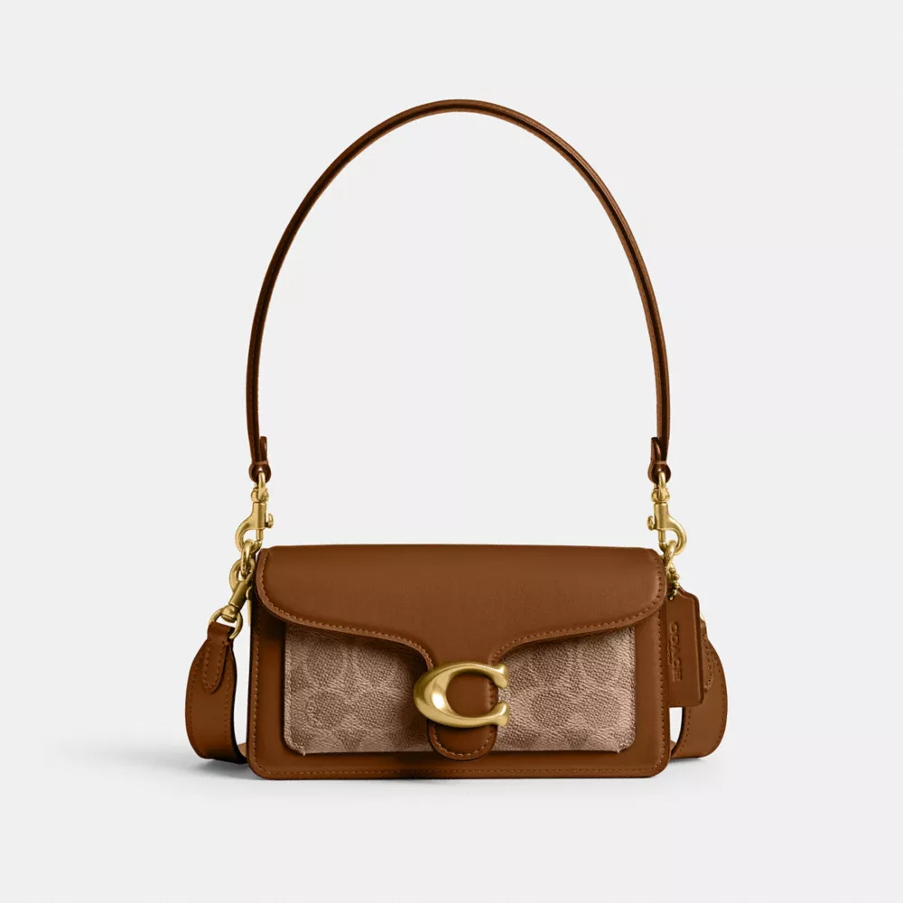 Tabby Shoulder Bag 20 in Signature Canvas