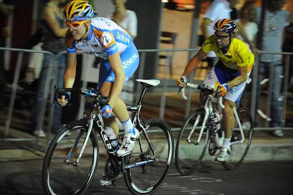 Graeme Brown following Travis Meyer.