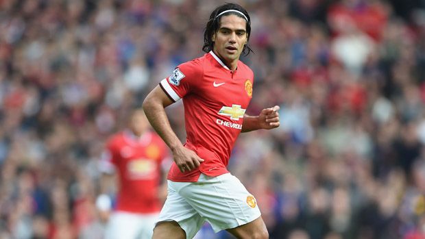 Radamel Falcao of Manchester United 