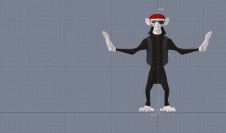 Scale down your parameters to make monkey hair