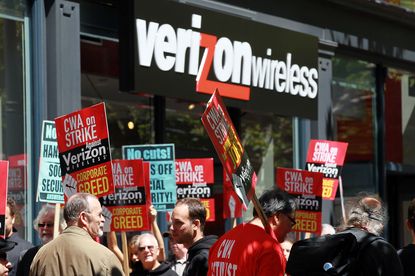 The Verizon strike