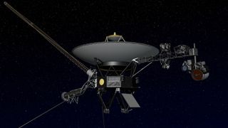 Artist's concept of NASA's Voyager spacecraft.