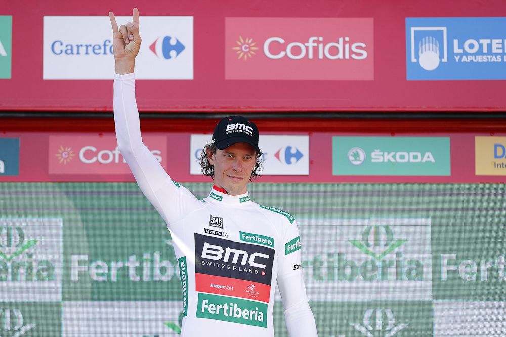 Daniel Oss on the combined jersey