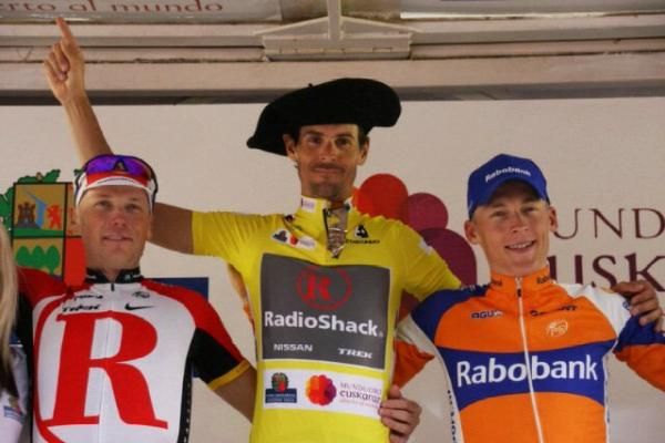 Andreas Kl&ouml;den (Team RadioShack) topped the overall podium