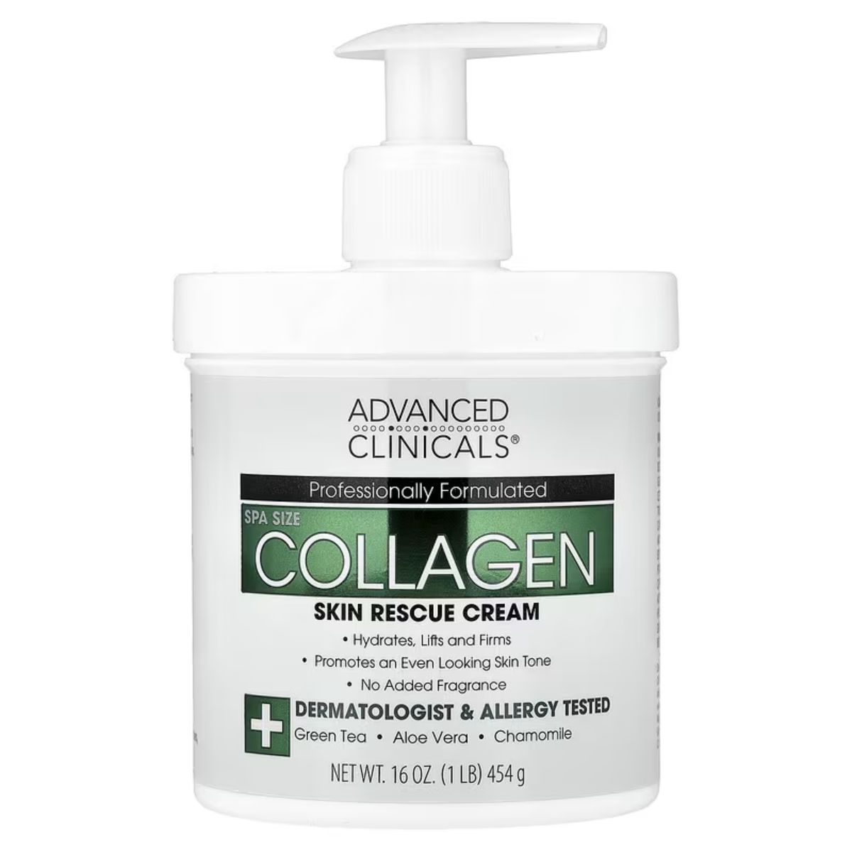 Advanced Clinicals, Collagen Skin Rescue Cream