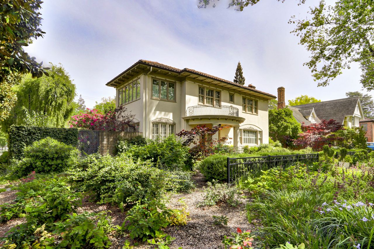 A home in California.