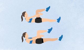 Forget crunches — 5 exercises that target the lower abs