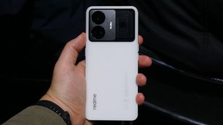 Realme GT 3 hands-on back straight