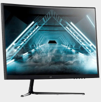 Monoprice 27-Inch Zero-G Curved Monitor | 1440p | 144Hz | FreeSync | DisplayHDR 400 | VA | $249.99