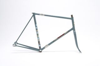 ’International’ bike has a light blue, 58cm frame.