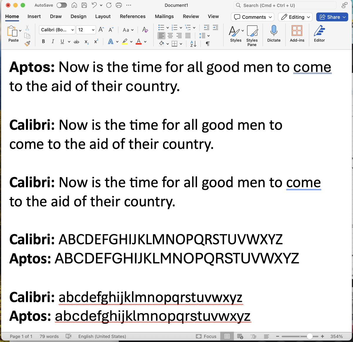 I can't believe I'm saying this, but I like Microsoft Word's new ...